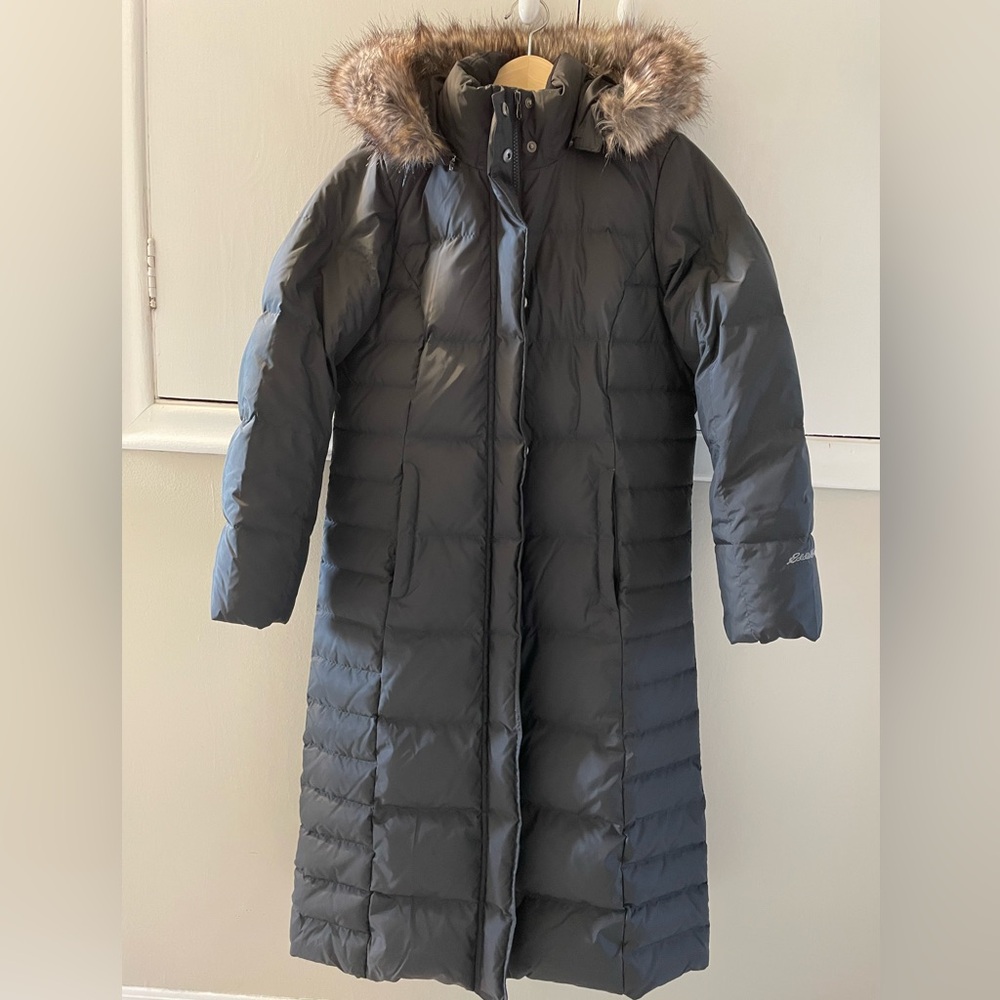 Eddie Bauer Black Lodge Down Parka
